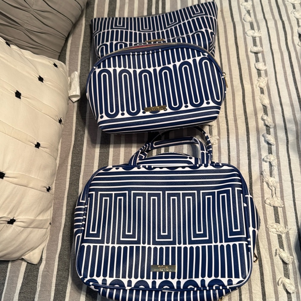 Trina Turk travel set (3 pieces)